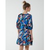 Tie Front 3/4 Sleeve Dress