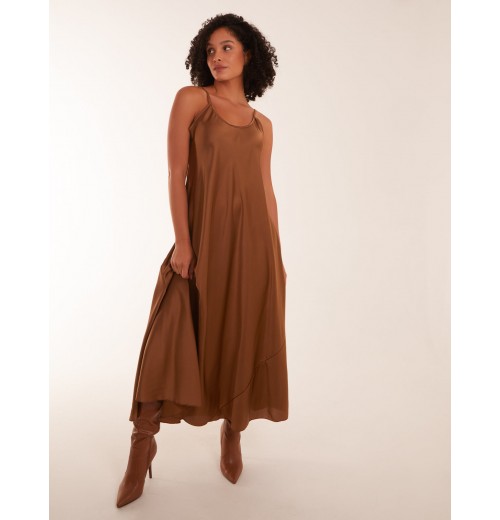 Satin Cami Maxi Dress