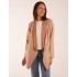 Suede Look Waterfall Jacket